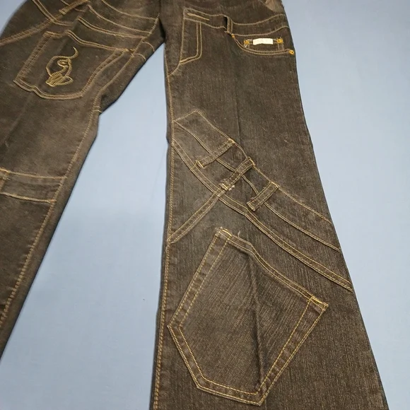 Pre-loved Women's Vintage Baby Phat Black Jeans - Picture 7 of 14